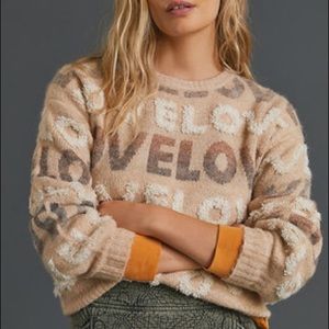 Anthropologie Love Sweater